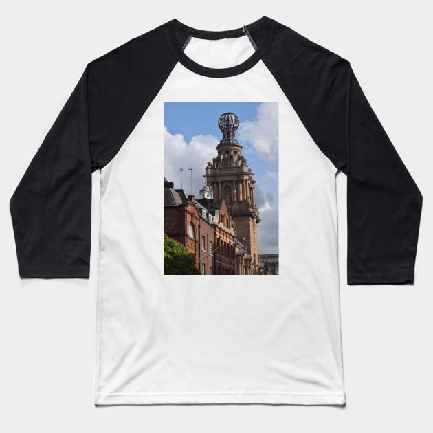 A View of Victorian Architecture London Baseball T-Shirt by golan22may